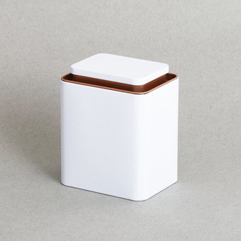 Чайница "Белая", 10х9х7 см