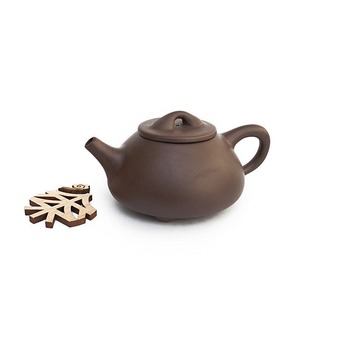 Чайник Исин, "Ши Пяо", Цзы Ша,195 мл арт. 2737 Чайник Исин, "Ши Пяо", Цзы Ша,195 мл