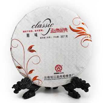 Пуэр Блин Шу "Юань Вэй", "Мэн дай", 2012 г, 357гр арт. 3108 Пуэр Блин Шу "Юань Вэй", "Мэн дай", 2012 г, 357гр