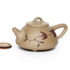 Чайник Исин, Ши Пяо, роспись глиной, №4, 70 мл арт. 3591 Чайник Исин, Ши Пяо, роспись глиной, №4, 70 мл